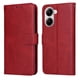 thumbnail image 1 of Funda Billetera para Xiaomi Poco X7 Pro con Porta Tarjetas y Soporte Ajustable Rojo, 1 of 4