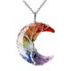 thumbnail image 1 of Collar Colgante Espiritual Espiritual Encantos Exquisita Media Luna Para Ni?as, 1 of 5