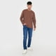 thumbnail image 4 of Polera Hombre M/L Café Corona, 4 of 5