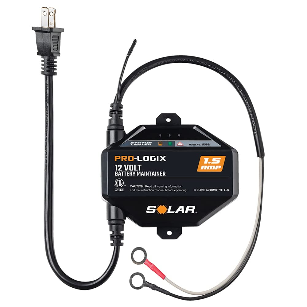 Cargador De Baterías Clore Automotive Solar 1002 1.5a 12v