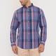 thumbnail image 3 of Camisa Hombre Escocesa Azul M/L Corona, 3 of 5