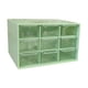 thumbnail image 4 of Mini Cajón Organizador de Beads Organizer Box para organizar una caja de almacenamiento Organizador pequeño con cajones para joyas Oragnizer Home Home Verde, 4 of 5