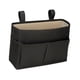 thumbnail image 4 of Bolsa de almacenamiento para colgar en la cama, organizador versátil, fácil de instalar para controles remotos, cuadernos, cesta con bolsillos para ca Negro, 4 of 5