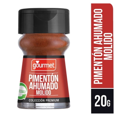 Pimentón Ahumado Frasco 20 G Gourmet