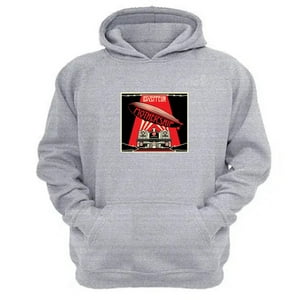 Genérico - Polerón Canguro Led Zeppelin Gris Claro Talla M Unisex