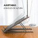 thumbnail image 4 of Soporte Ajustable Portátil Plegable Laptop Notebook Tablet, 4 of 7