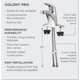 thumbnail image 3 of Grifo de cocina American Standard 7074040.002 Colony Pro, cromo pulido, 3 of 3