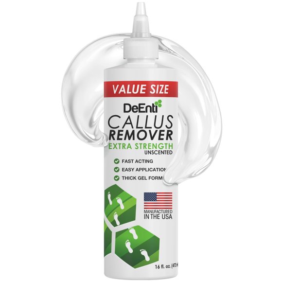Eliminador de callos DeEnti Extra Strength, 480 ml, apto para salón