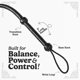 thumbnail image 2 of Fusta de entrenamiento ecuestre LB'S WHIP de 91 cm, cuero vacuno, 2 of 9