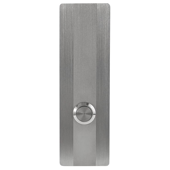 Timbre de puerta MSH Modern Stainless R3 3,8 cm x 13 cm