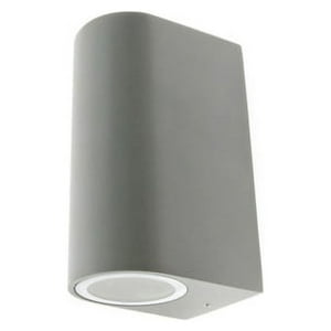 Hb Led - Apliqué Exterior Led Porta 2Gu-10 Gris