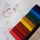 thumbnail image 5 of Kuretake Saiboku Shimbi – Tinta líquida 12 colores + 2 barras de tinta negra, 5 of 7