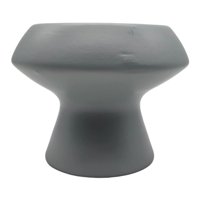 Fliperex - Macetero Maceta De Ceramica Con Forma De Seta Gris Deco