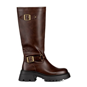 Botas Largas Mujer De Moda Tacon Grueso Vintage Weide Czy613
