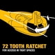 thumbnail image 3 of Kit de herramientas mecánicas y juego de enchufes DEWALT DWMT72165, 204 piezas, 3 of 7