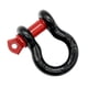 thumbnail image 3 of Gancho De Remolque 2T Negro Con Anillos En D, Grillete De Arco Para Aisladores Rojos, Horquilla Silenciadora, 3 of 5