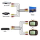 thumbnail image 3 of Cable divisor de audio y video de 3 RCA macho a 6 RCA hembra - Adaptador AV compuesto para TV, DVD, decodificador, etc. - 0,3 m., 3 of 4