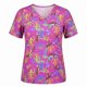thumbnail image 1 of Delantal Mujer tela elasticada estampada Leopardo. Combina con Fucsia - Art. 2503, 1 of 3