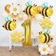 thumbnail image 3 of Globos DANIUBE 9 uds Abeja y Margarita con número 1 de lámina, 3 of 4