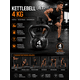 thumbnail image 4 of Pesa Rusa Kettlebell 4kg EntrenamientoCrossfit Fitness Negro, 4 of 4