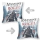 thumbnail image 2 of ASSASSIN’S CREED Fundas de almohada de terciopelo con tema, regalos de funda de almohada, decoración para el hogar, cojín de lanzar, regalo de cumpleaños para fans y parejas. 40cm x 40cm., 2 of 6