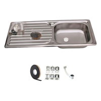 Taumm - Lavaplatos Empotrado 100X44 Secador Izquierdo