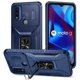 thumbnail image 1 of Funda Armada para Motorola Moto G Pure 2021 con Tapa Deslizante y Soporte Magnético Giratorio Azul, 1 of 5