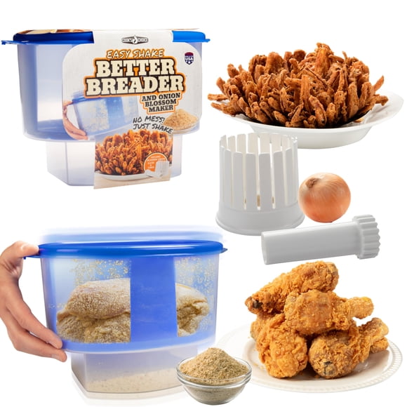 Onion Blossom Maker COOK'S CHOICE con cuenco Better Breader