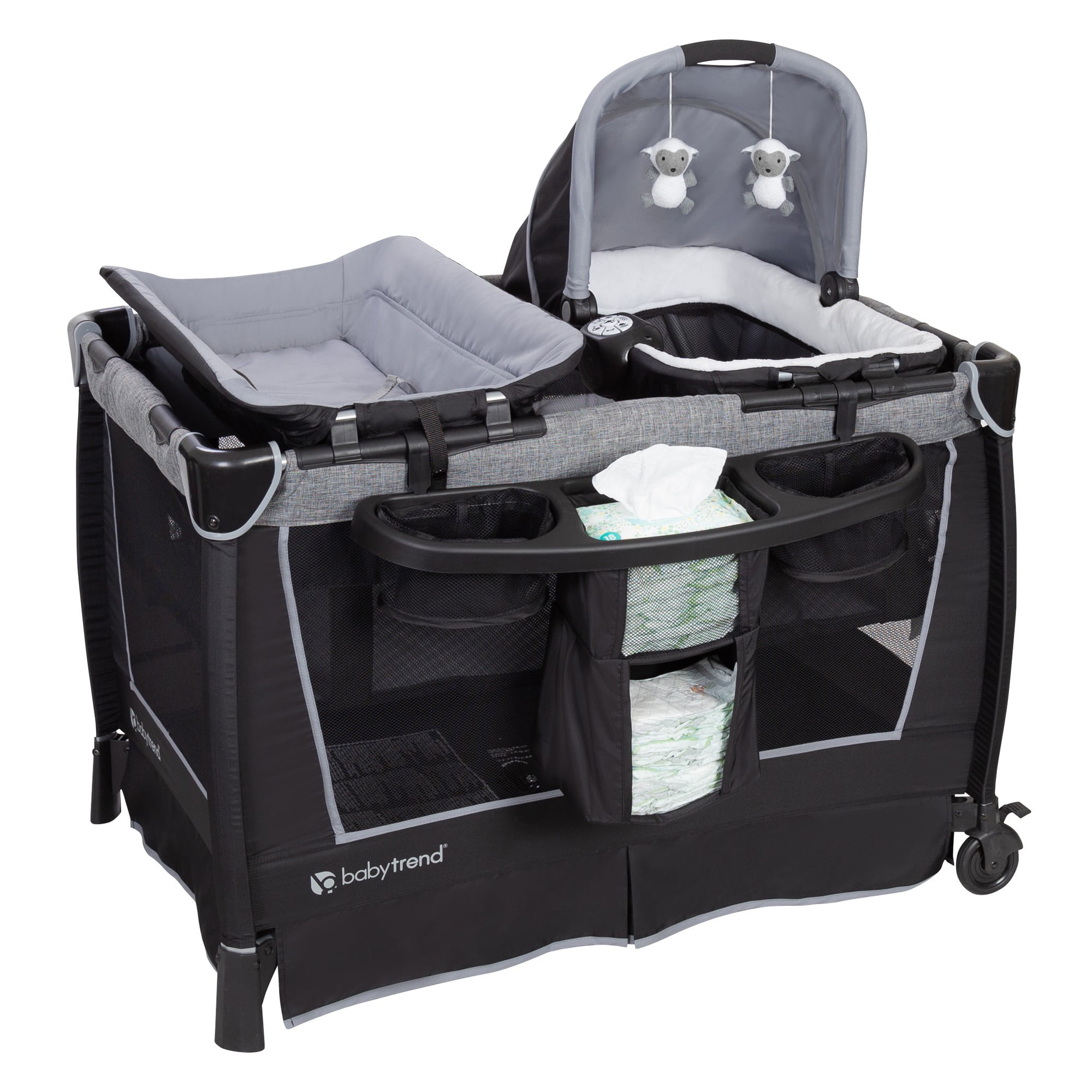 Baby Trend - Cuna Corral Pack & Play Wishper Gray