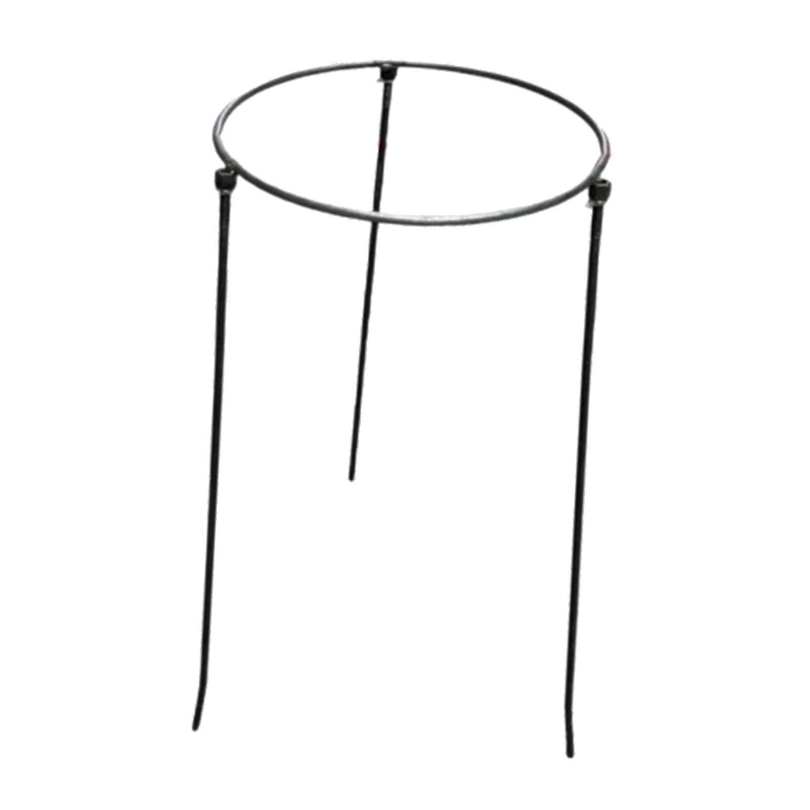 Magideal - Soporte Para Bolsas De Basura, Marco Para Bolsas De Basura, Colgador Redondo De Metal Para Plantas De Jardín, Peonías, Bolsas De Jardín, Desechos De J L