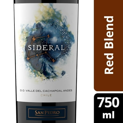 Vino Tinto Ensamblaje Blend 14.7° Botella 750 Ml Sideral