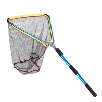 Ioensy - Red De Aterrizaje De Pesca Telescópica Red De Manija De Poste Extensible Retráctil Plegable