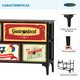 thumbnail image 5 of Mueble Comoda Cajonera 5 Cajones Decorados Carry All® Linea Vintage, 5 of 6