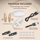 thumbnail image 5 of Par de Audífonos Recargables MEDca para Adultos Mayores, Amplificador de Sonido Personal - Beige, 5 of 8