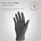 thumbnail image 3 of Supmedic SUPER Black Nitrile Gloves Heavy Duty 6 Mil Dispos, 3 of 3