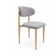 thumbnail image 2 of Silla Diana Lino Wood - Gris, 2 of 2