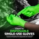 thumbnail image 5 of Guantes SAS Safety 66550 Derma-Vue de nitrilo para examen, sin polvo, 5 of 6
