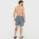 thumbnail image 3 of Traje de Baño Hombre Azul/Blanco Full Print Corona, 3 of 5