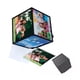 thumbnail image 1 of Cubo Rotativo 360 Foto Negro 11cm Para Exhibición Imágenes, 1 of 3
