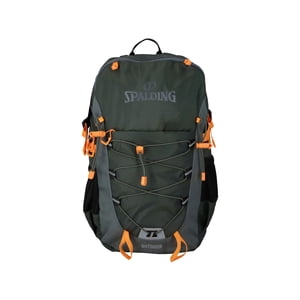 Spalding - Mochila Outdoor 3 Bolsillos Dk Grn Gray Org