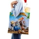 thumbnail image 4 of Cartera de Tela Zambezia Estampado Lienzo 40x40cm, 4 of 6