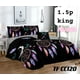 thumbnail image 1 of Cobertor de verano tipo quilt tamaño 2 Plazas Diseño Negro atrapa sueños, 1 of 1