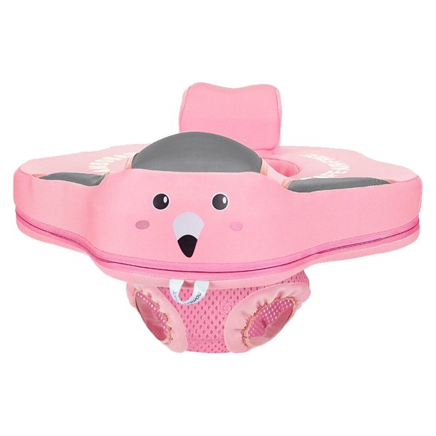 Flotador con Asiento para Bebé 6 a 32 Meses No Inflable Mambobaby Rosado
