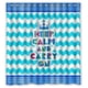 thumbnail image 1 of Cortina de ducha con diseño "Keep Calm" y ganchos (66 x 72 pulgadas), 1 of 3