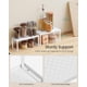 thumbnail image 4 of Juego de 2 organizadores de estantes Spice Racks SONGMICS de metal, 4 of 7