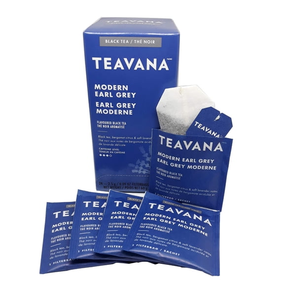 Caja de 24 Bolsitas de Té Negro Earl Grey Teavana