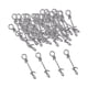 thumbnail image 1 of 50x Broches De Pesca Accesorios De Pesca Aparejos Ligeros Fuertes Cambio Rápido 10mm, 1 of 3