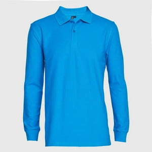 Jayson - Polera Pique Hombre 80/20 M/L Azul L