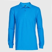 Jayson - Polera Pique Hombre 80/20 M/L Azul S