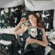 thumbnail image 4 of Kaiju No.8 Face on print Soft Bed Set Lightweight 3 Pieces Bedding Sets for All Season Comforter Set Easy Care, 4 of 5